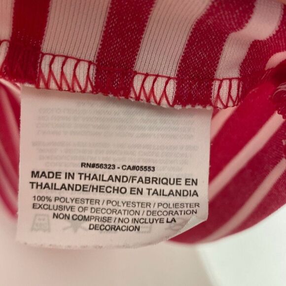 Nike Golf Tour Performance Men's Pink White Dri Fit Stripe Polo Shirt Size 2XL - Picture 8 of 9